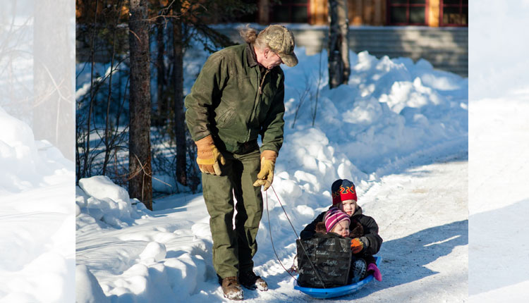 Snow Day Children Autism