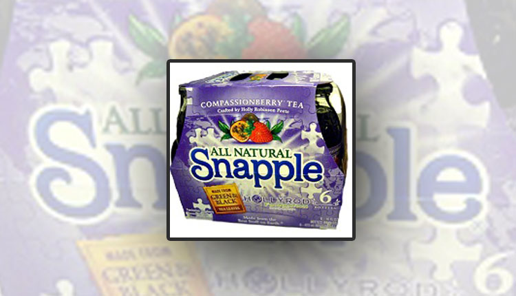 Snapple Compassion Berry Tea